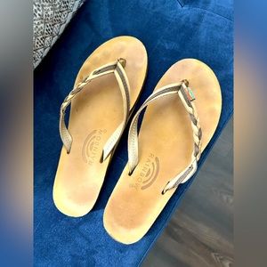 Women’s size 8 rainbow Sandals.